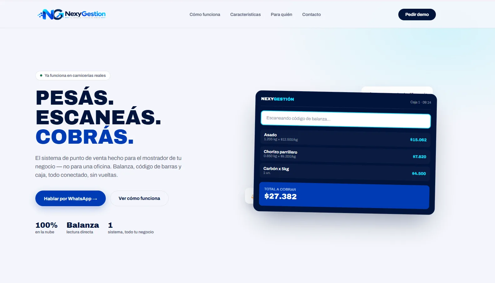 Captura de NexyGestión